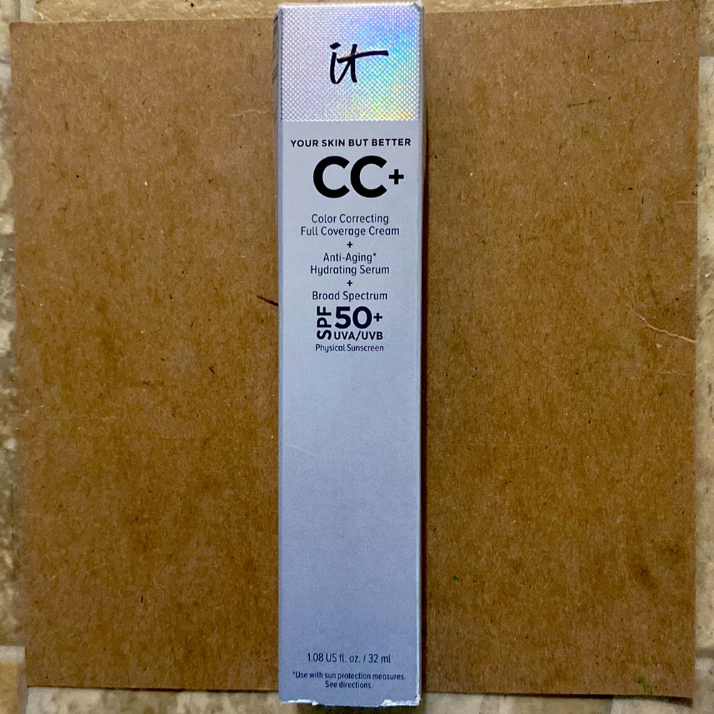 NWT—It Cosmetics CC+ Foundation—Brand New; shade “Light”